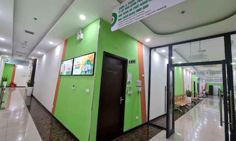 Không gian bên trong Phòng khám Đa khoa Thu Cúc Đại Từ