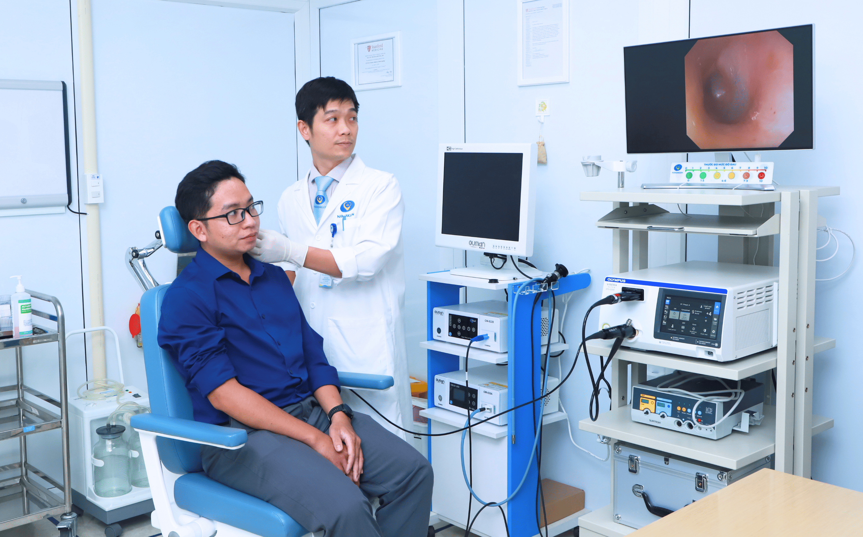 Nội soi Tai-Mũi-Họng tại Bệnh viện Đa khoa Quốc tế Nam Sài Gòn (1)